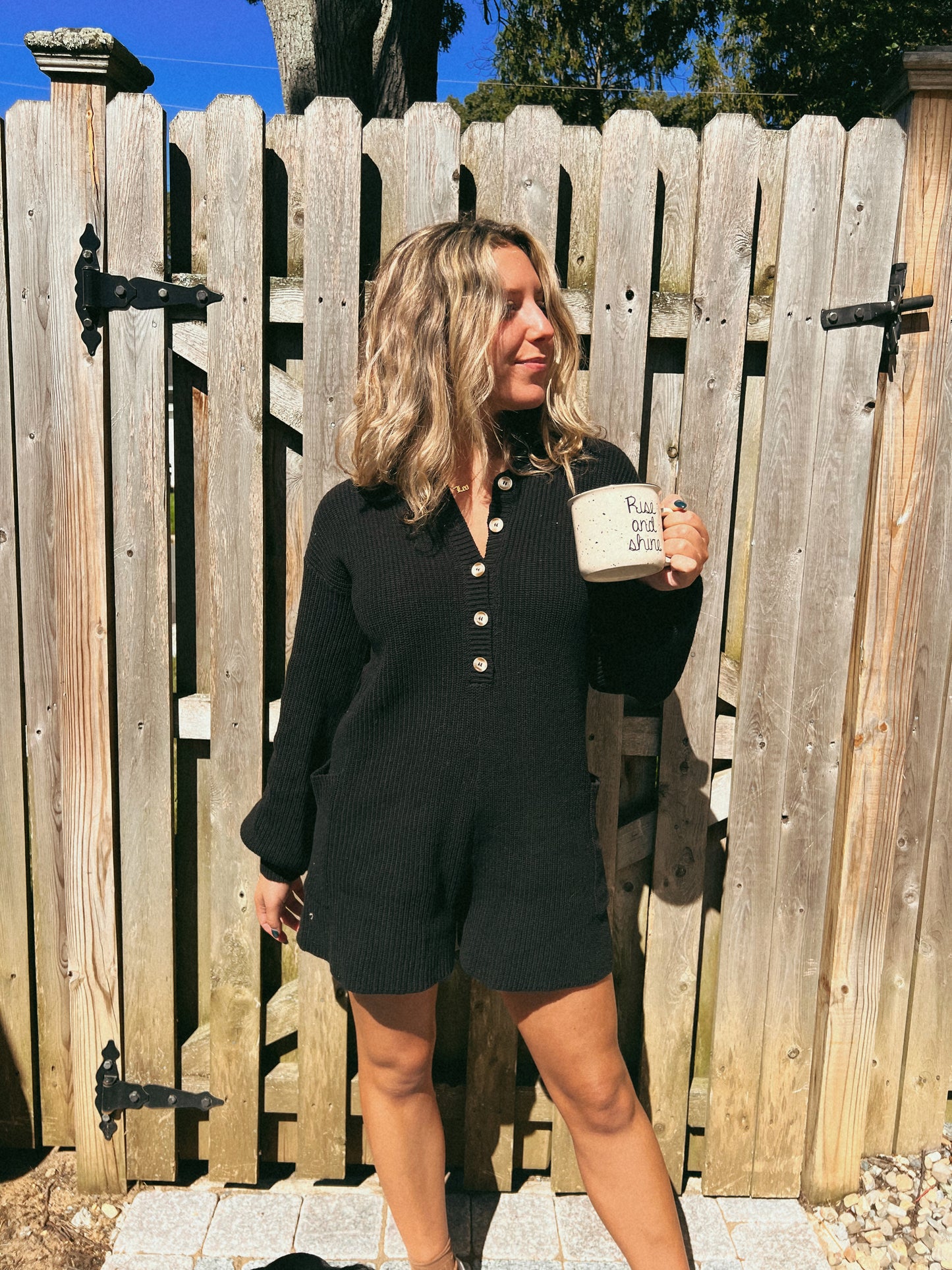 Huxley Sweater Romper