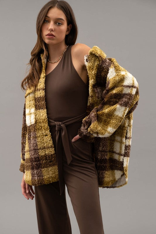 Gracie Plaid Jacket